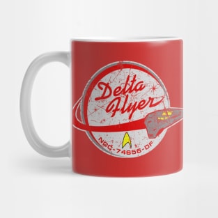 Delta Flyer Patch Distressed Mug